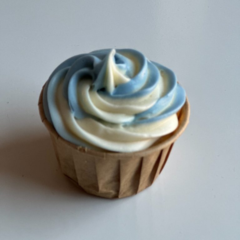 Blue Raspberry cupcakes free from 14 main allergens